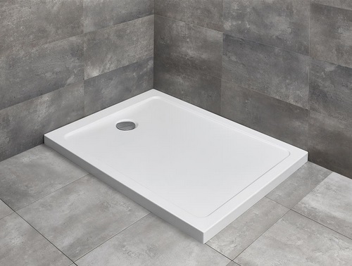 Radaway Doros Plus F brodzik 100x80 cm prostokątny biały SDRFP1080-01