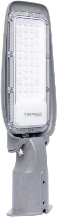 Germina Astoria lampa stojąca zewnętrzna 1x30 W szara GW-0090