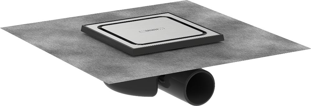 Hansgrohe RainDrain Spot odpływ prysznicowy 15 cm stal szlachetna szczotkowana 56055800