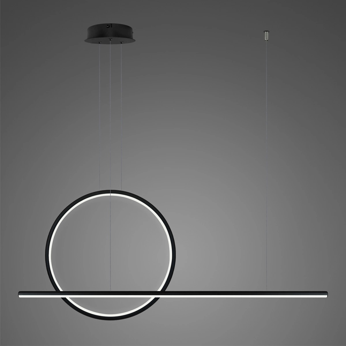 Altavola Design Linea lampa wisząca 30W czarny LA087/PX100_40_3k_black - Wysyłka w 24h