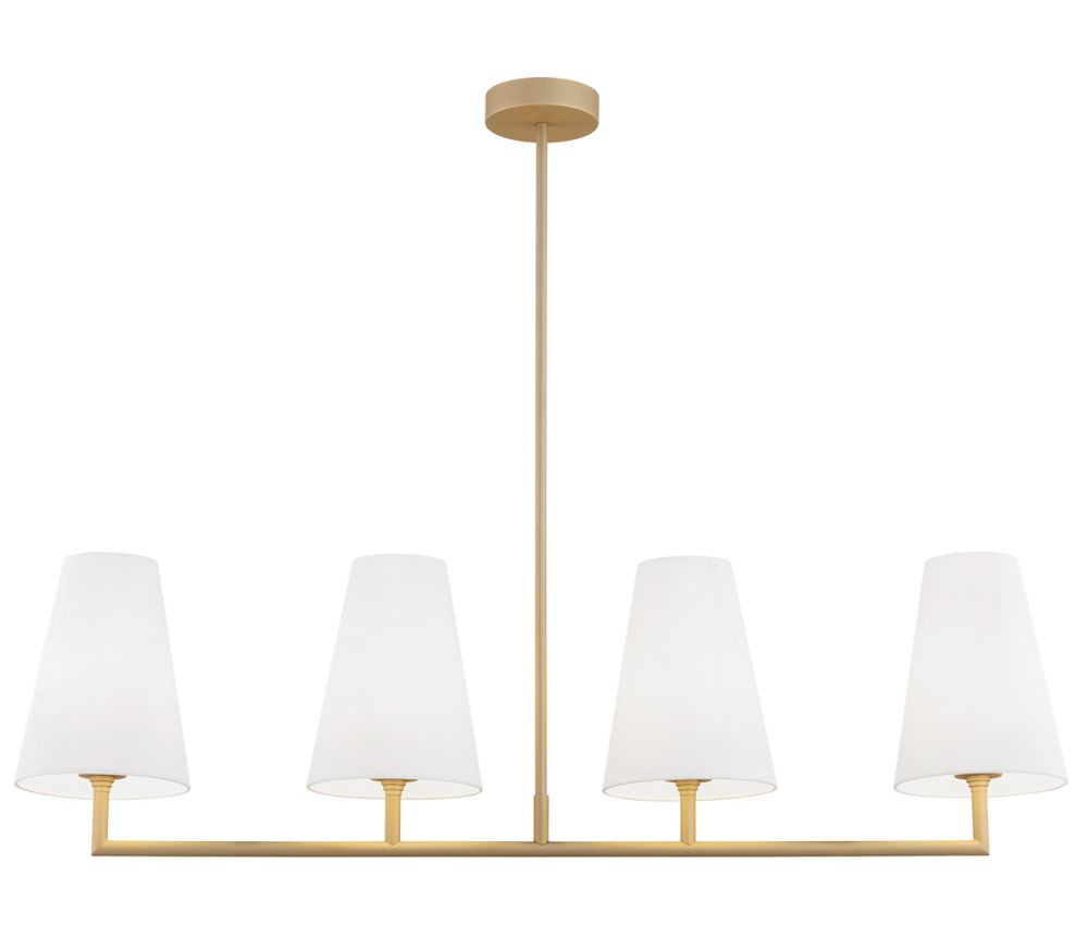 Argon Safiano lampa podsufitowa 4x15W biały/złoty 1828