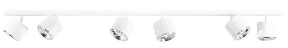 Aldex Bot 6 lampa podsufitowa 6x35W biała 1046PL_K