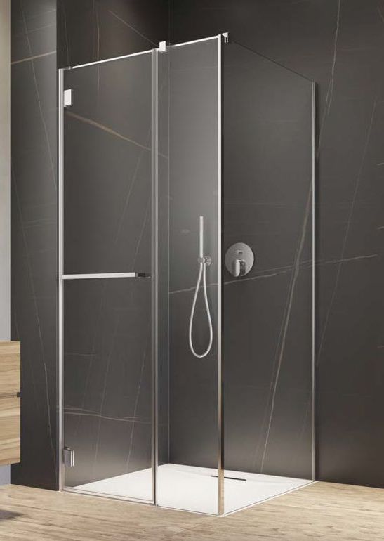 Radaway Carena KDJ kabina prysznicowa 100x90 cm prostokątna lewa chrom/szkło przezroczyste 134444-01-01NL