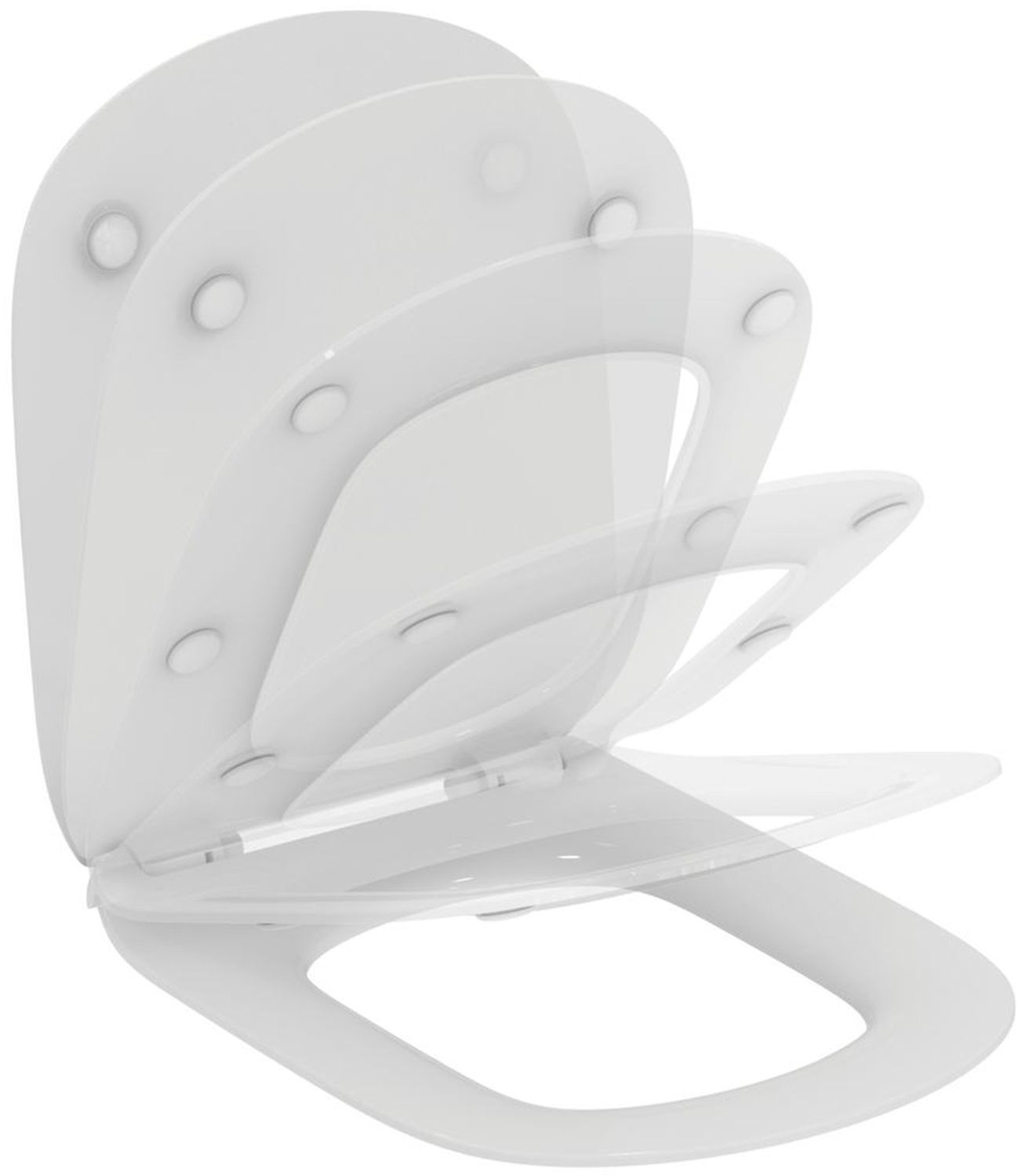 Ideal Standard Tesi Thin deska sedesowa wolnoopadająca biała T352701 - Wysyłka w 24h