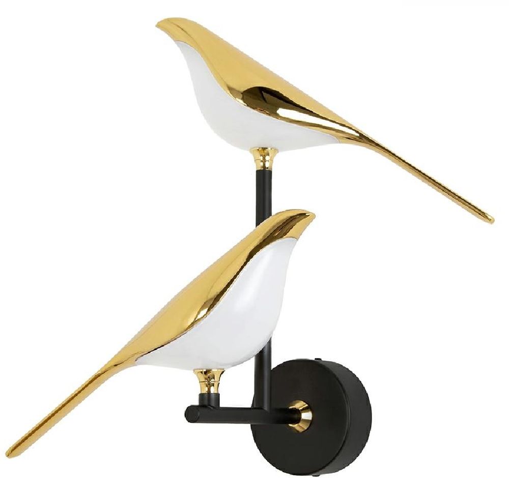 Moosee Bird Twin kinkiet 2x14 W złoty MSE1501100458