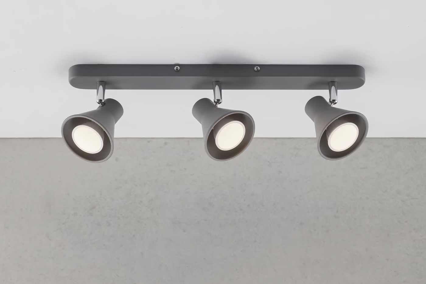 Nordlux Eik lampa podsufitowa 3x35 W szara 45780110