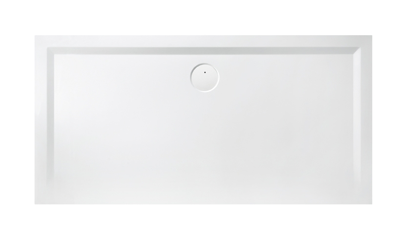 Sanplast Space Mineral brodzik 100x120 cm prostokątny B-M/SPACE biały 645-290-0650-01-000