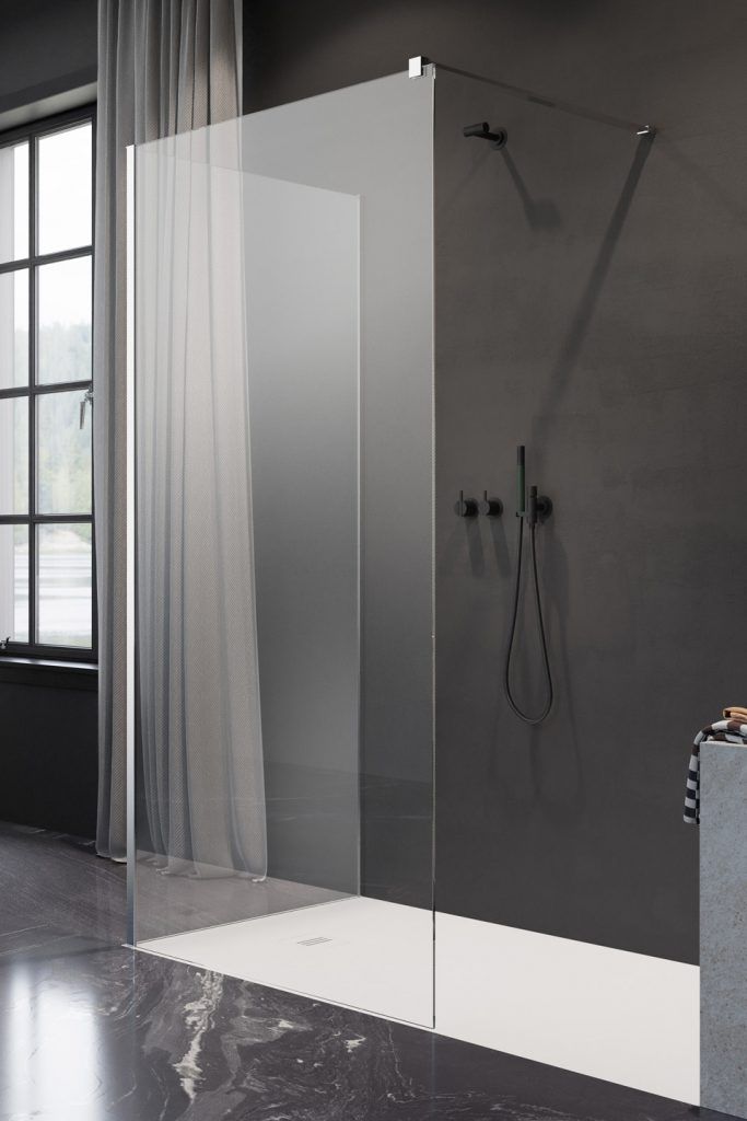 Radaway Modo New IV ścianka prysznicowa walk-in 130 cm chrom połysk/szkło przezroczyste 389634-01-01