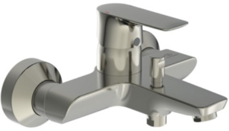 Ideal Standard Connect Air bateria wannowo-prysznicowa ścienna srebrny mat A7033GN