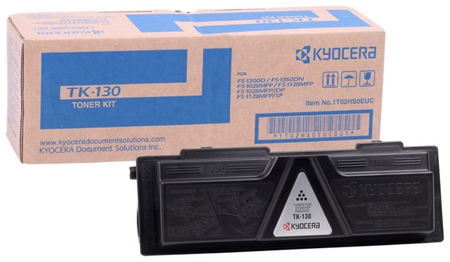 Wyprzedaż Oryginał Zgodny toner Kyocera TK-130 do FS-1028 FS-1128 FS-1300D FS-1350 | 7 200 str. | czarny black