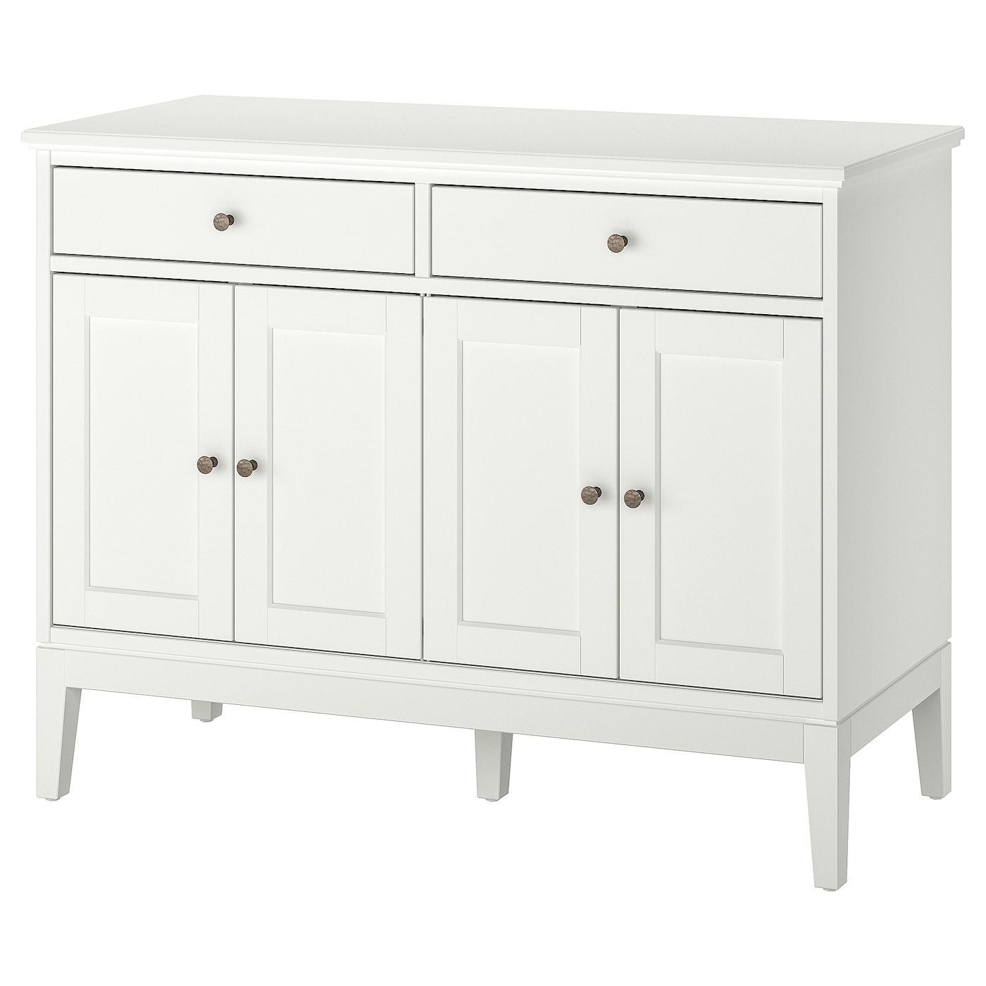IKEA IDANÄS kredens, biały, 124x50x95 cm