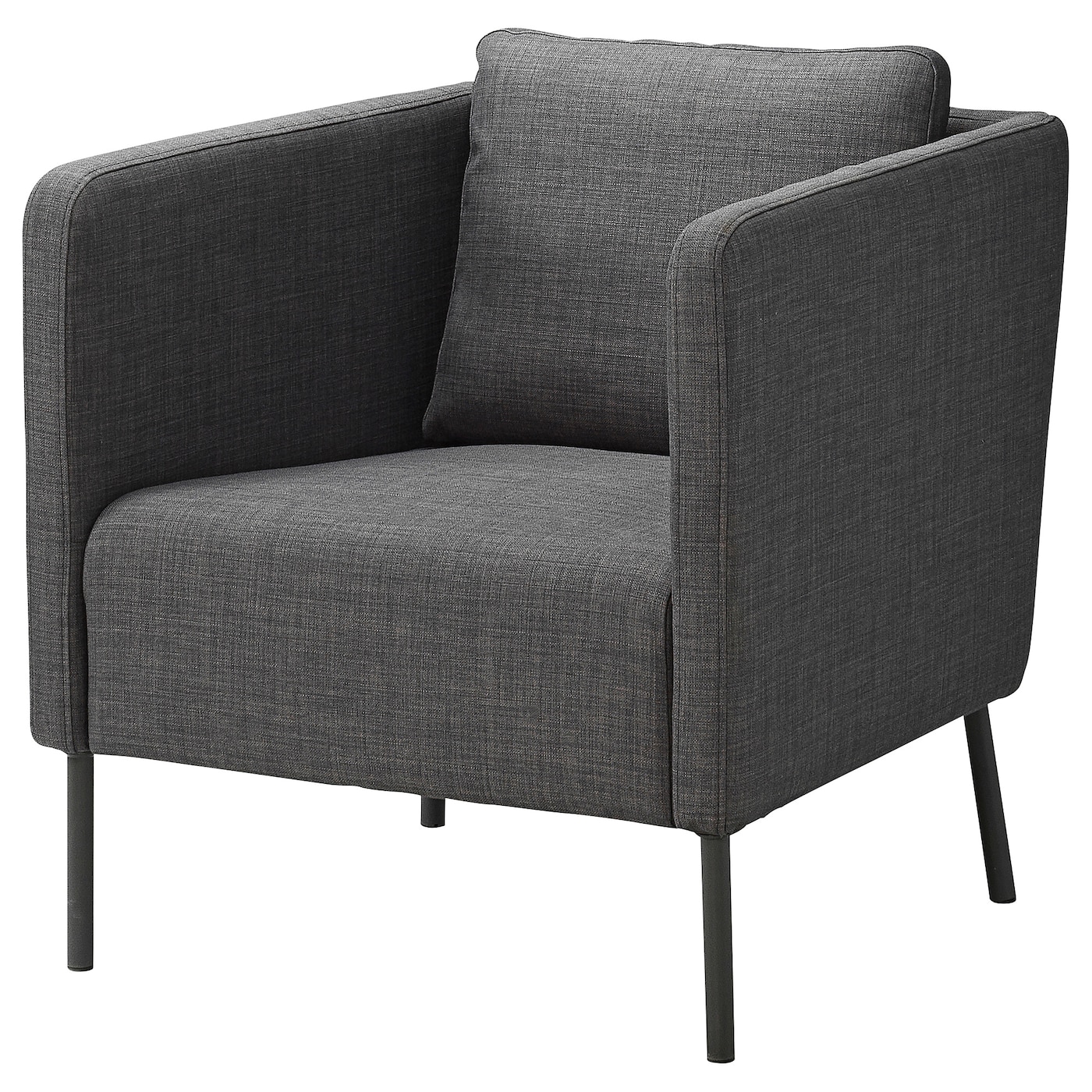 IKEA EKERÖ fotel, Skiftebo ciemnoszary, Szerokość: 70 cm