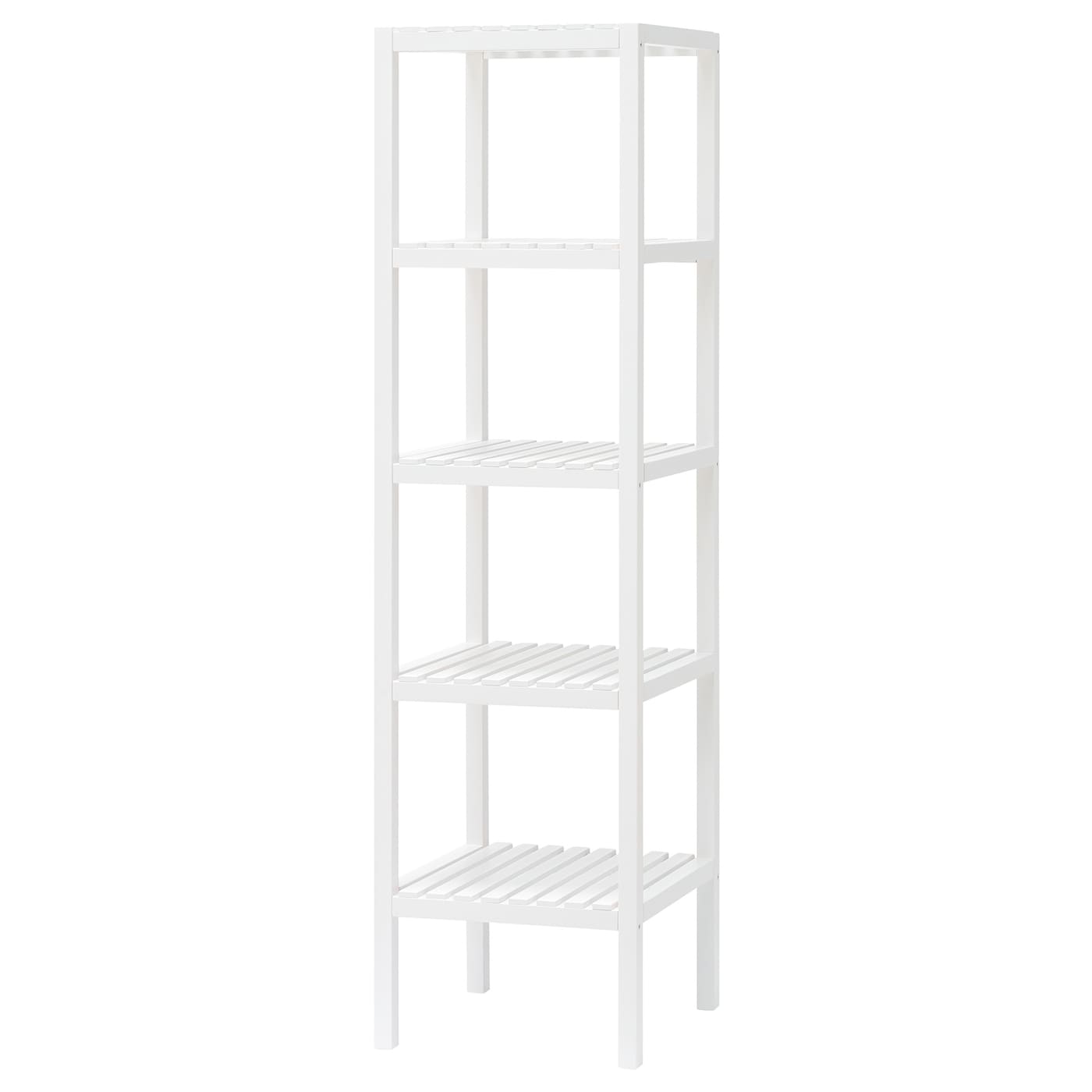 IKEA MUSKAN regał, biały, 37x140 cm
