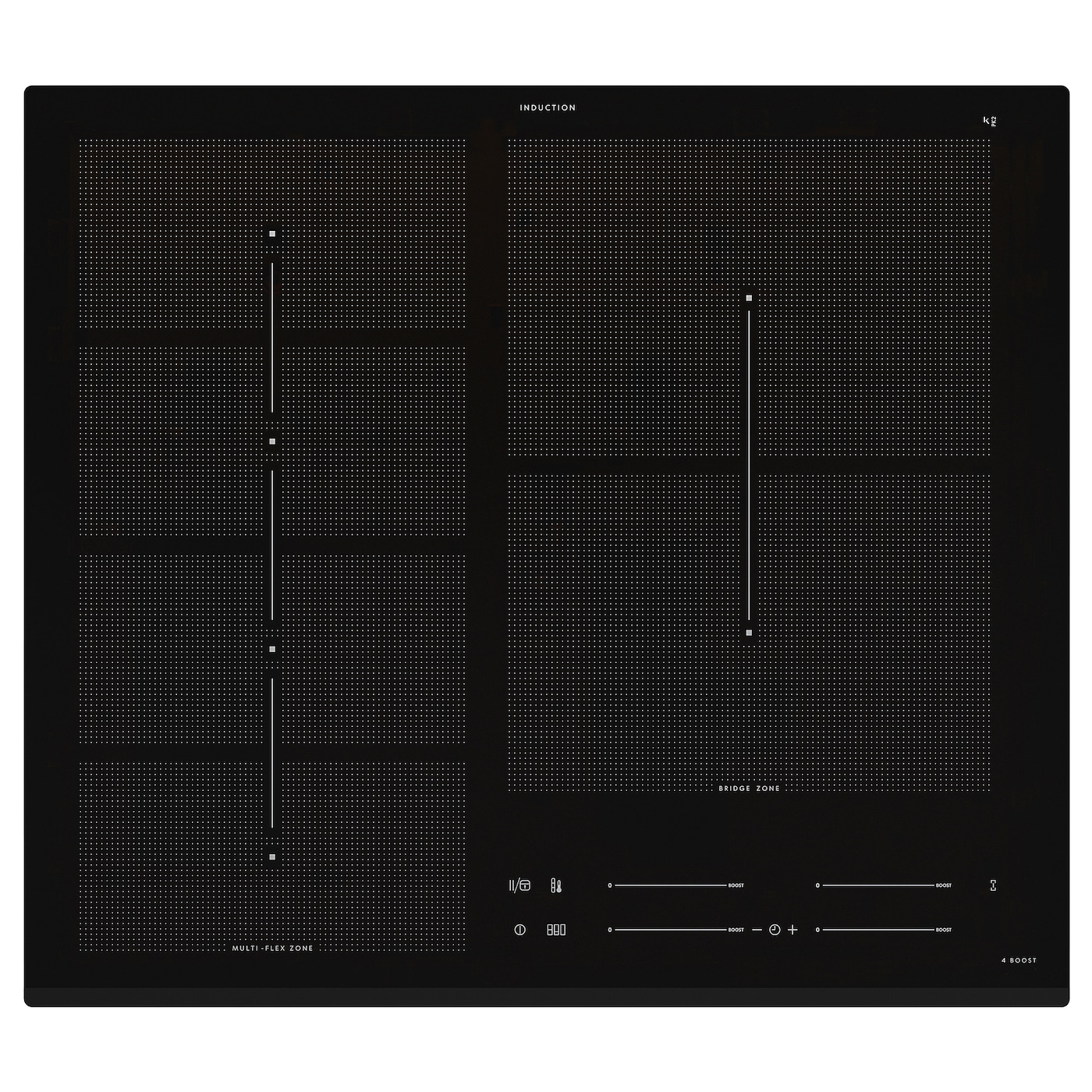 IKEA HÖGKLASSIG płyta indukcyjna, IKEA 700 czarny, 59 cm