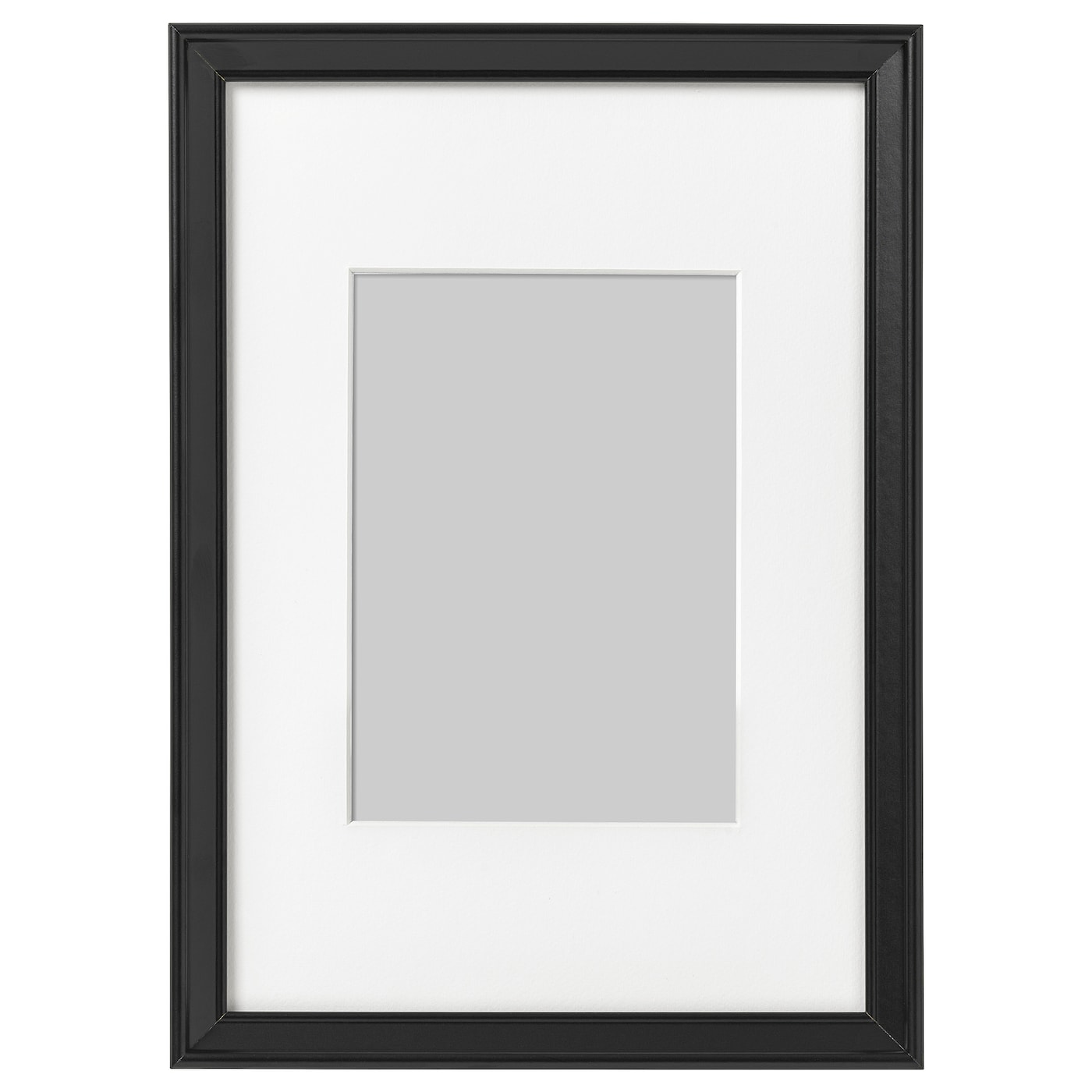 IKEA KNOPPÄNG ramka, czarny, 21x30 cm