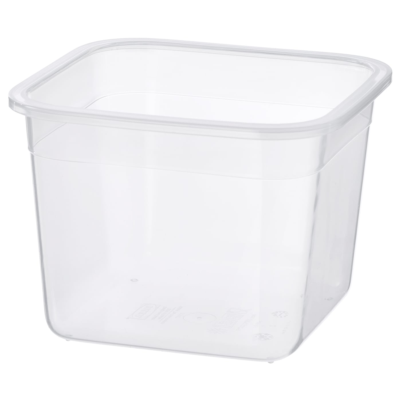 IKEA IKEA 365+ pojemnik na żywność, kwadrat/plastik, 1.4 l