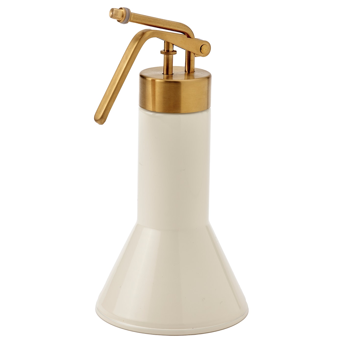IKEA VATTENKRASSE spryskiwacz, kolor kości słoniowej/złoty kolor, 35 cl