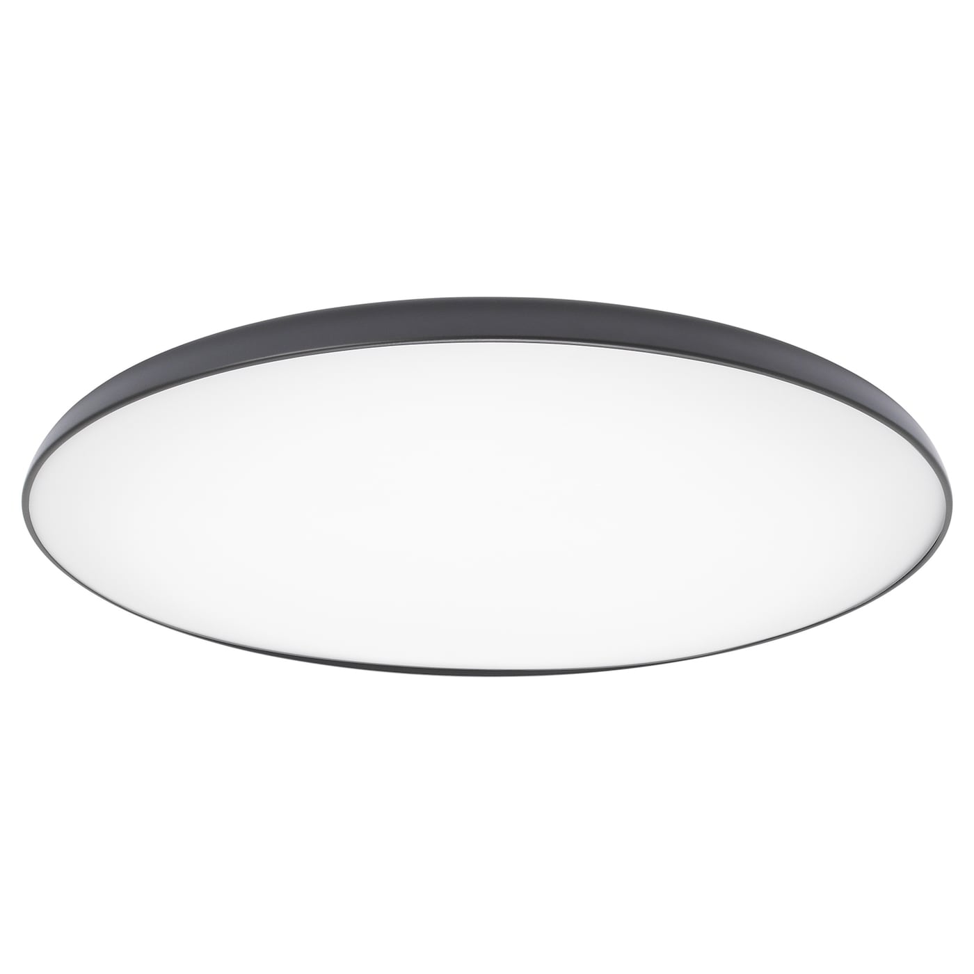 IKEA NYMÅNE lampa sufitowa LED, antracyt, 45 cm