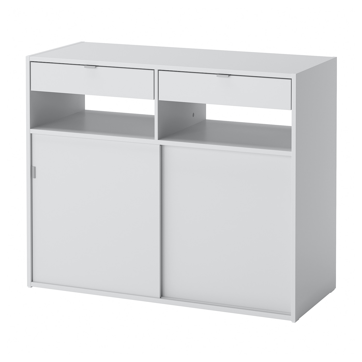 IKEA SPIKSMED kredens, jasnoszary, 97x40x79 cm