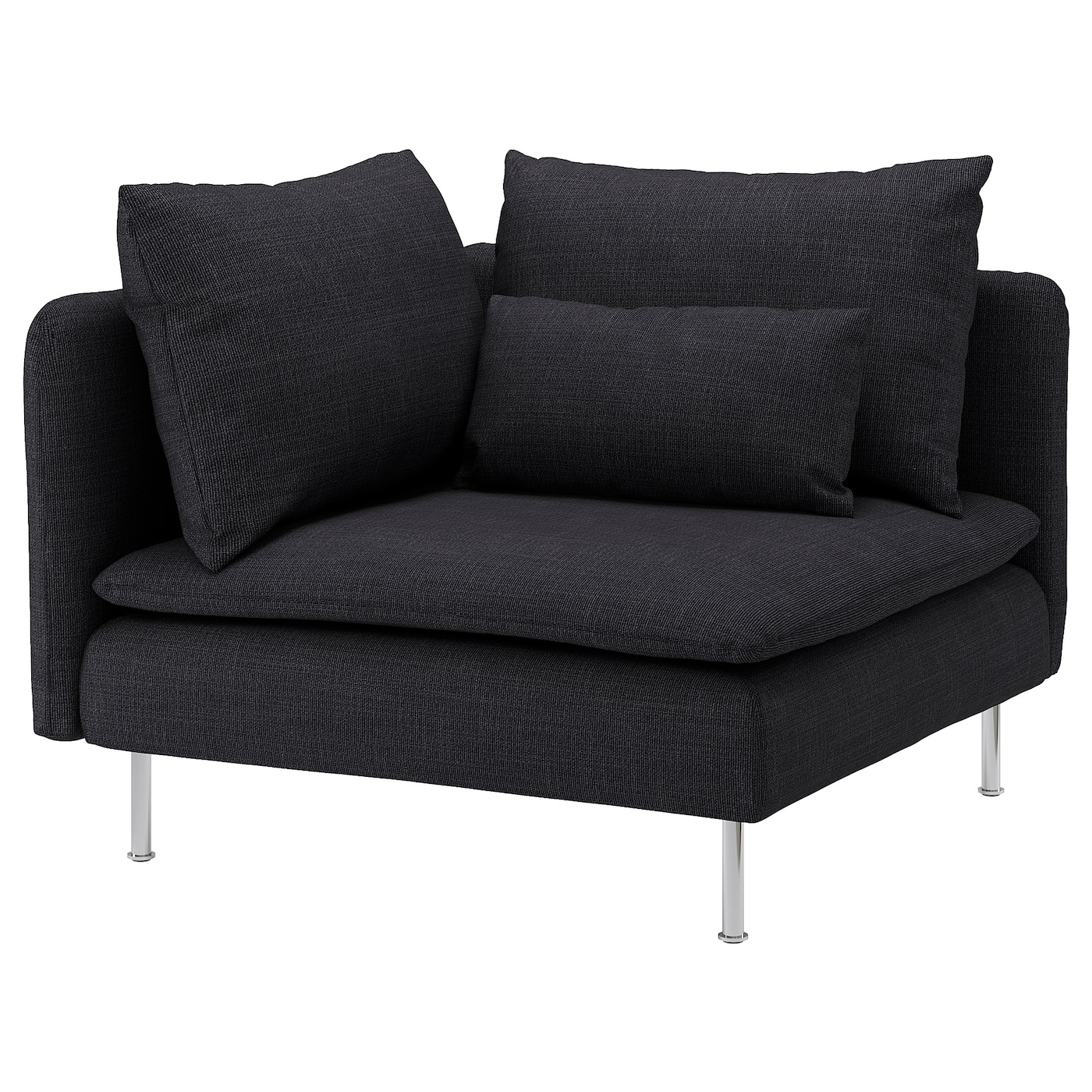 IKEA SÖDERHAMN sekcja narożna, Hillared antracyt, Szerokość: 99 cm