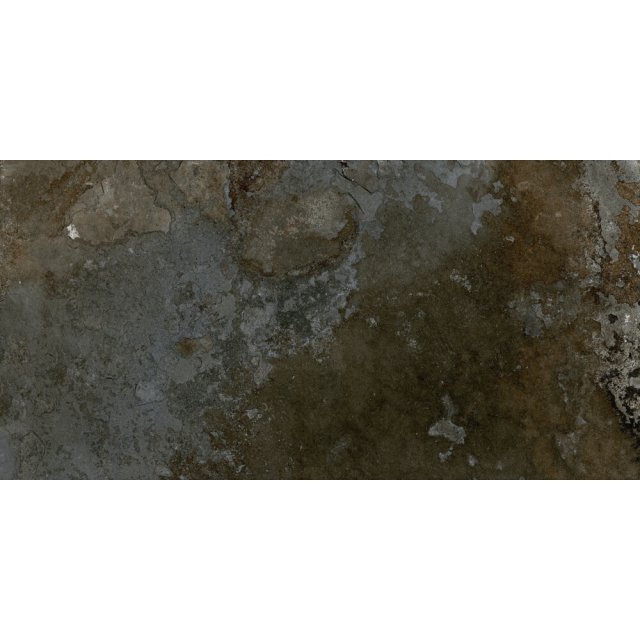 Gres szkliwiony hiszpański Ecoceramic HEKLA SLATE brown mat 60x120 ga