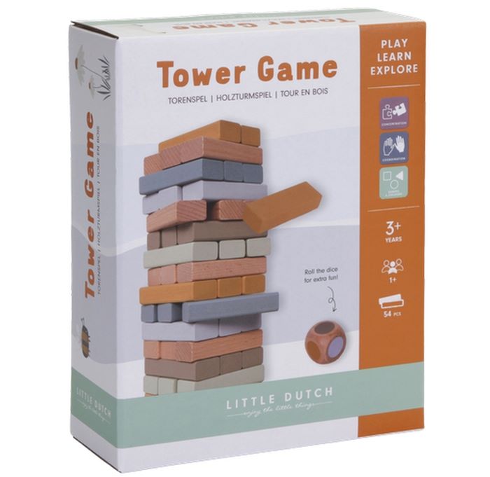 Little Dutch Gra drewniana Jenga - 4757