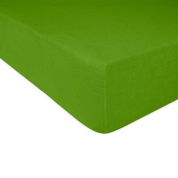 Grube Prześcieradło FROTTE 140x200 na gumkę wz. 033 kaktusowy