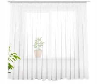 Firanka na okno z balkonem 250x290 cm firany