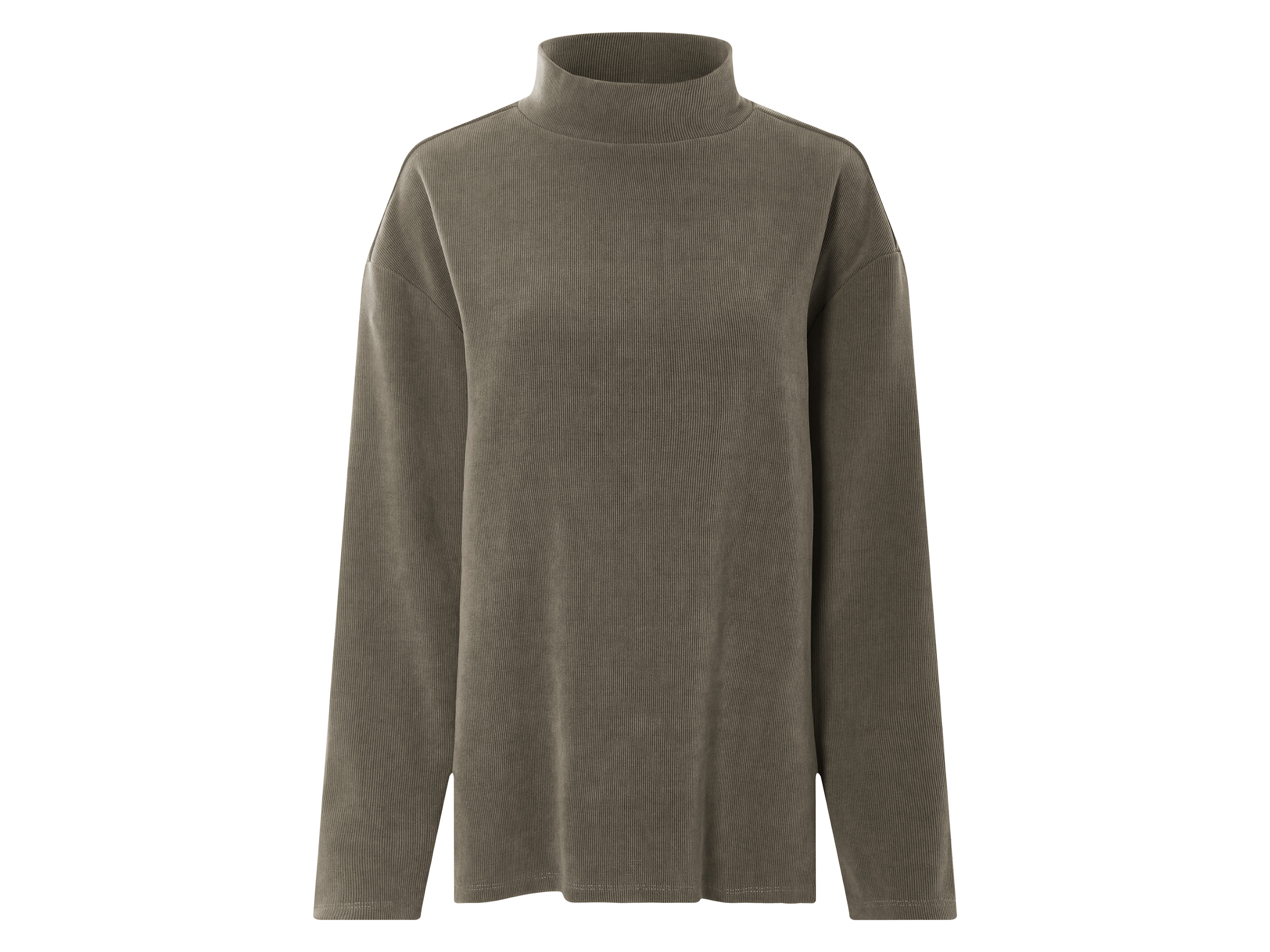 esmara Bluza damska o wyglądzie sztruksu Khaki, M 40/42