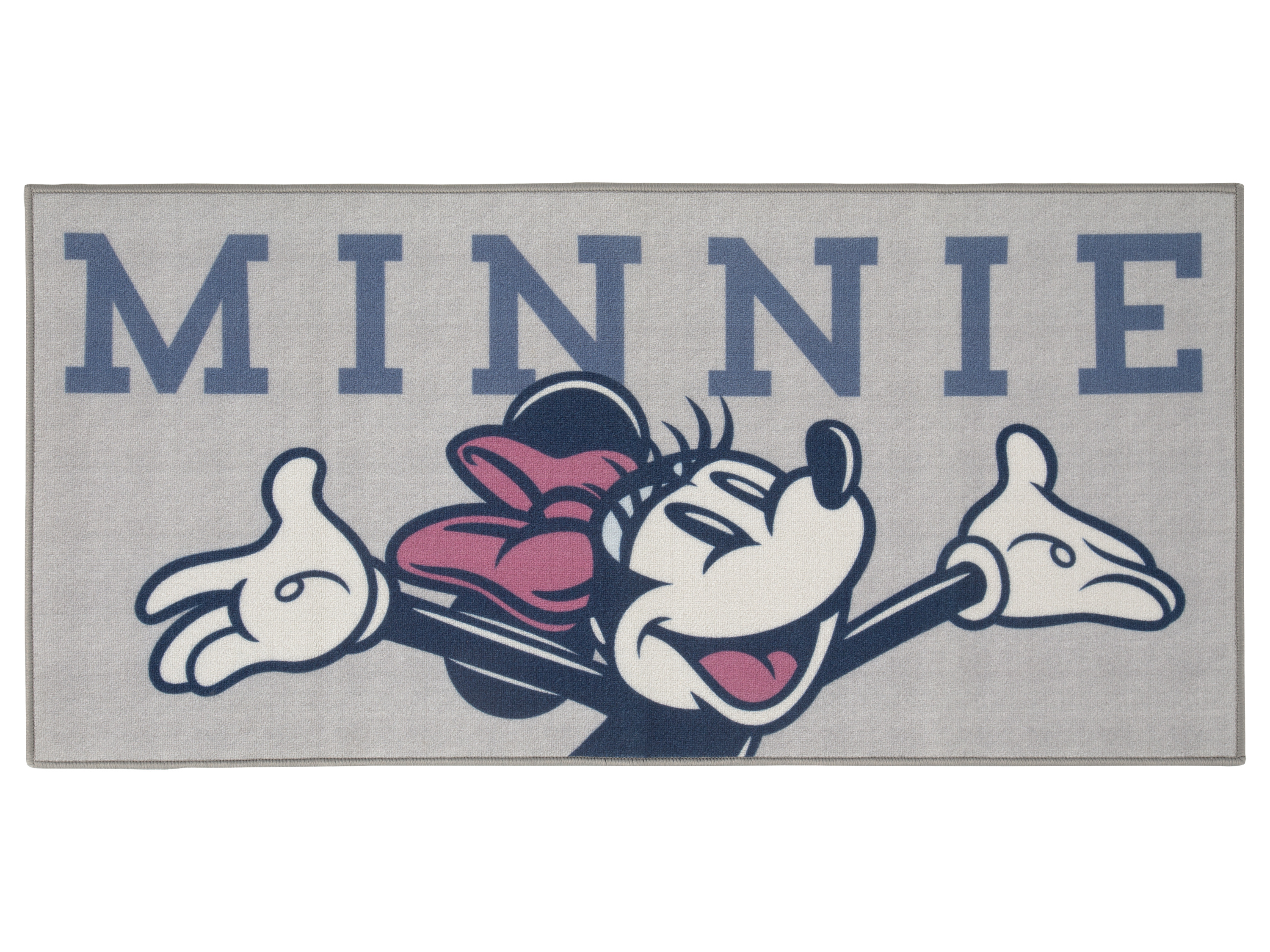 Dywanik z krótkim włosiem, antypoślizgowy spód Myszka Minnie