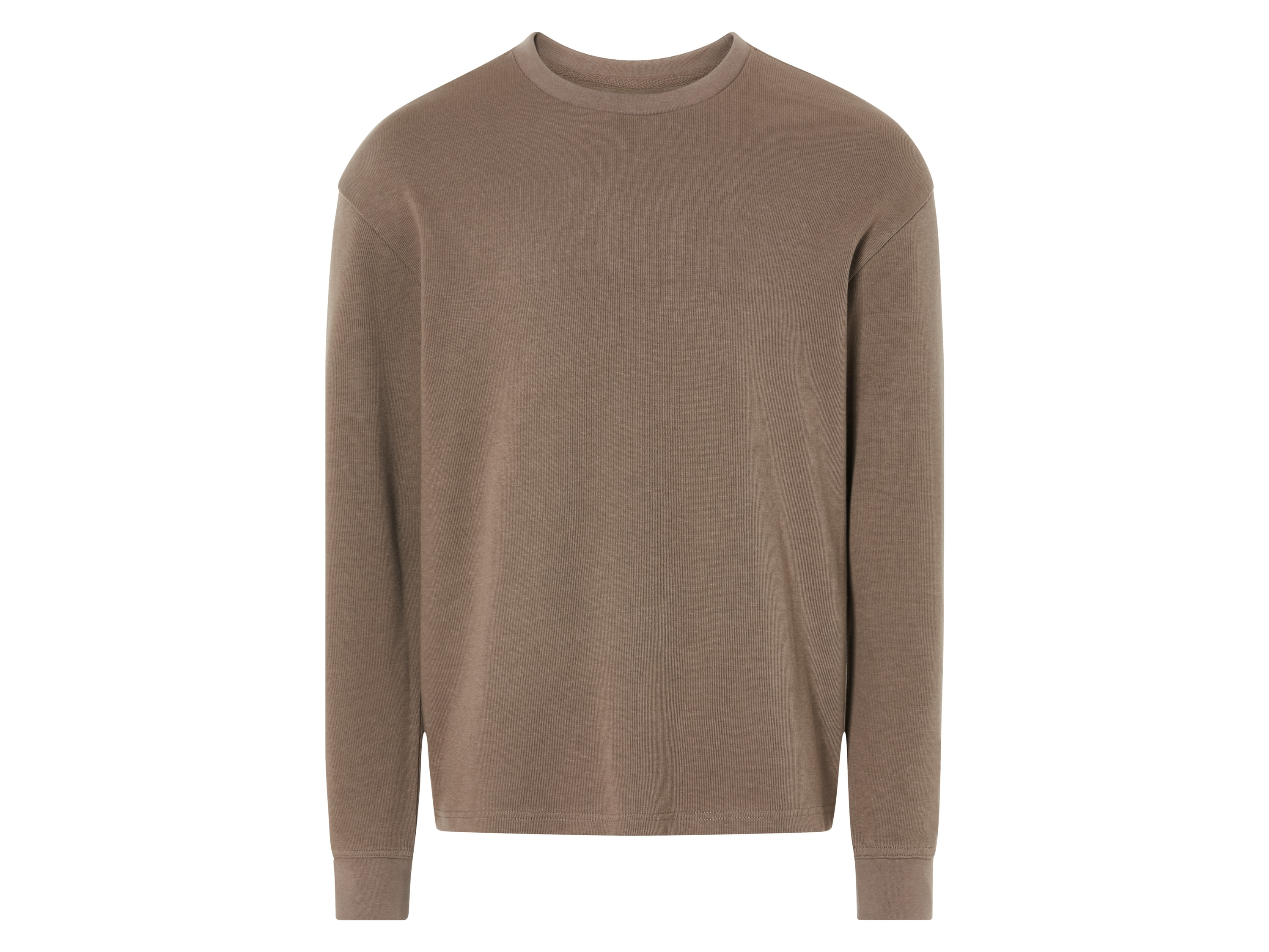 Livergy Męska bluza z dzianiny żebrowanej XL 56/58, Brązowy