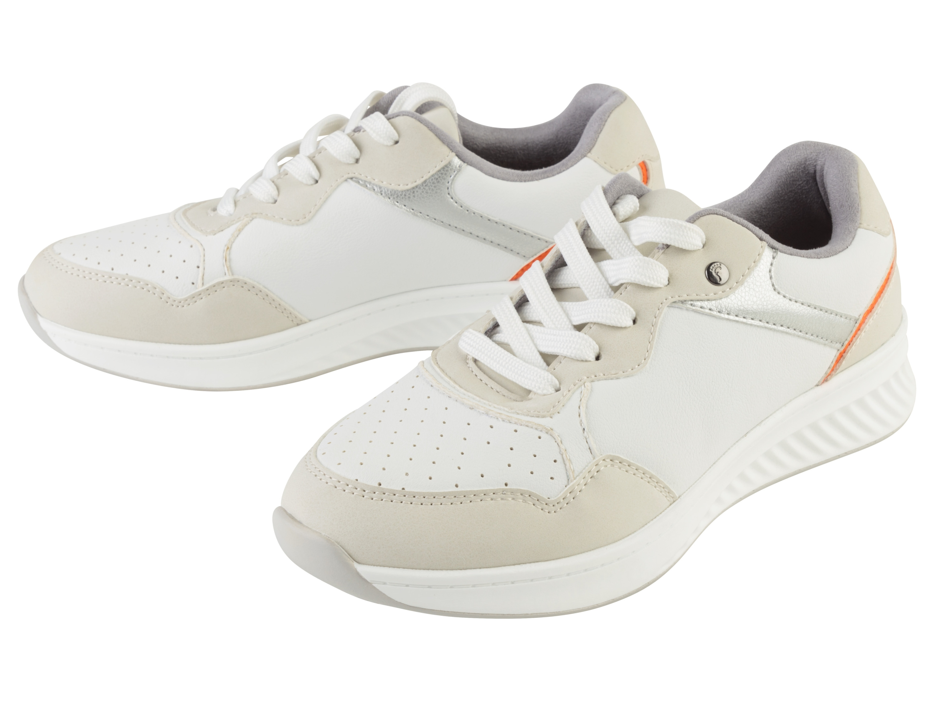 Buty damskie z wkładką Footflexx Biały, 36