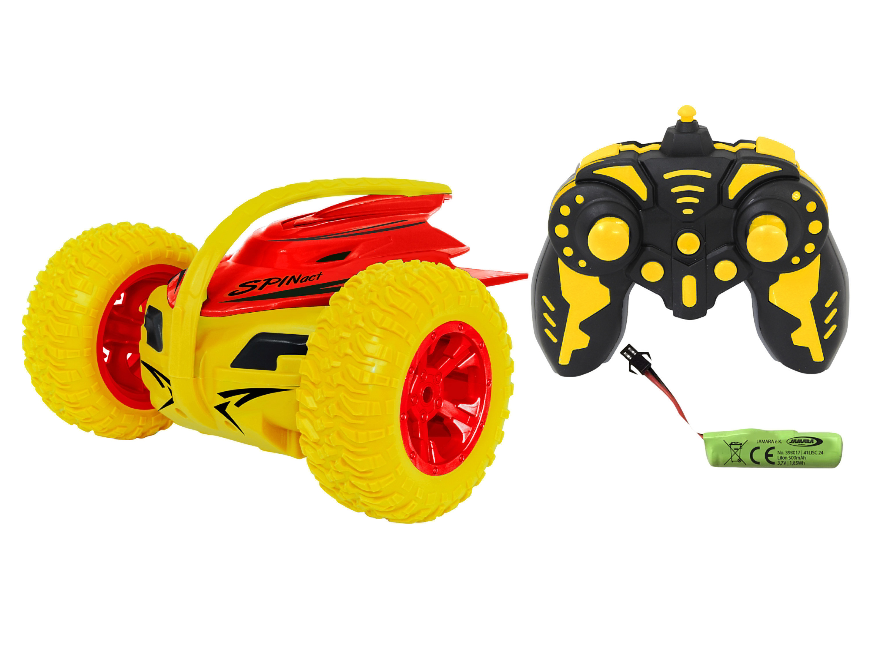 Jamara Samochody kaskaderskie zdalnie sterowane RC SPINact 2,4 GHz
