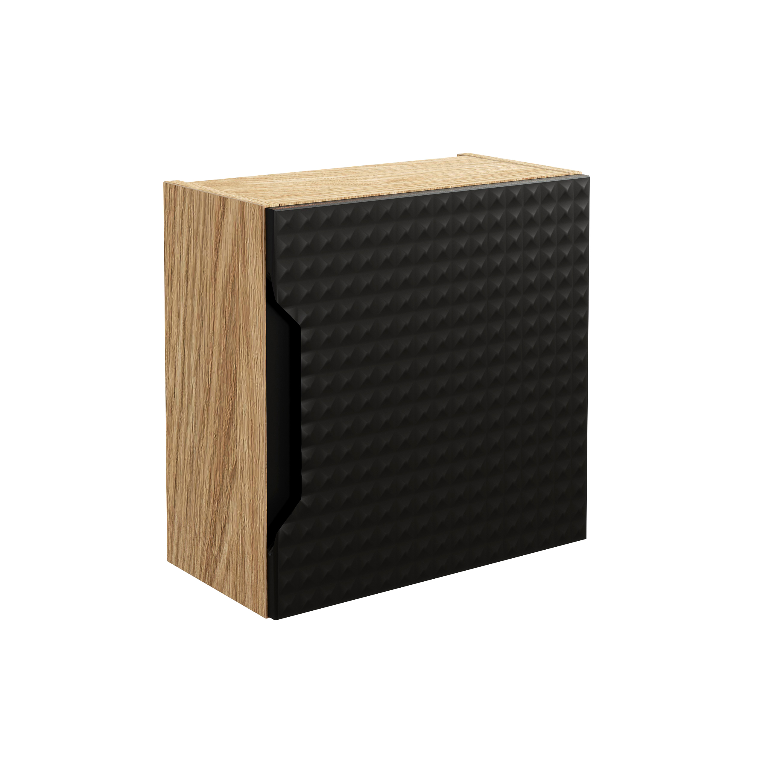 Darmowa Dostawa - Szafka 35x19x35 cm czarna-dab Comad Luxor Black LUXORBLACK83351DQ