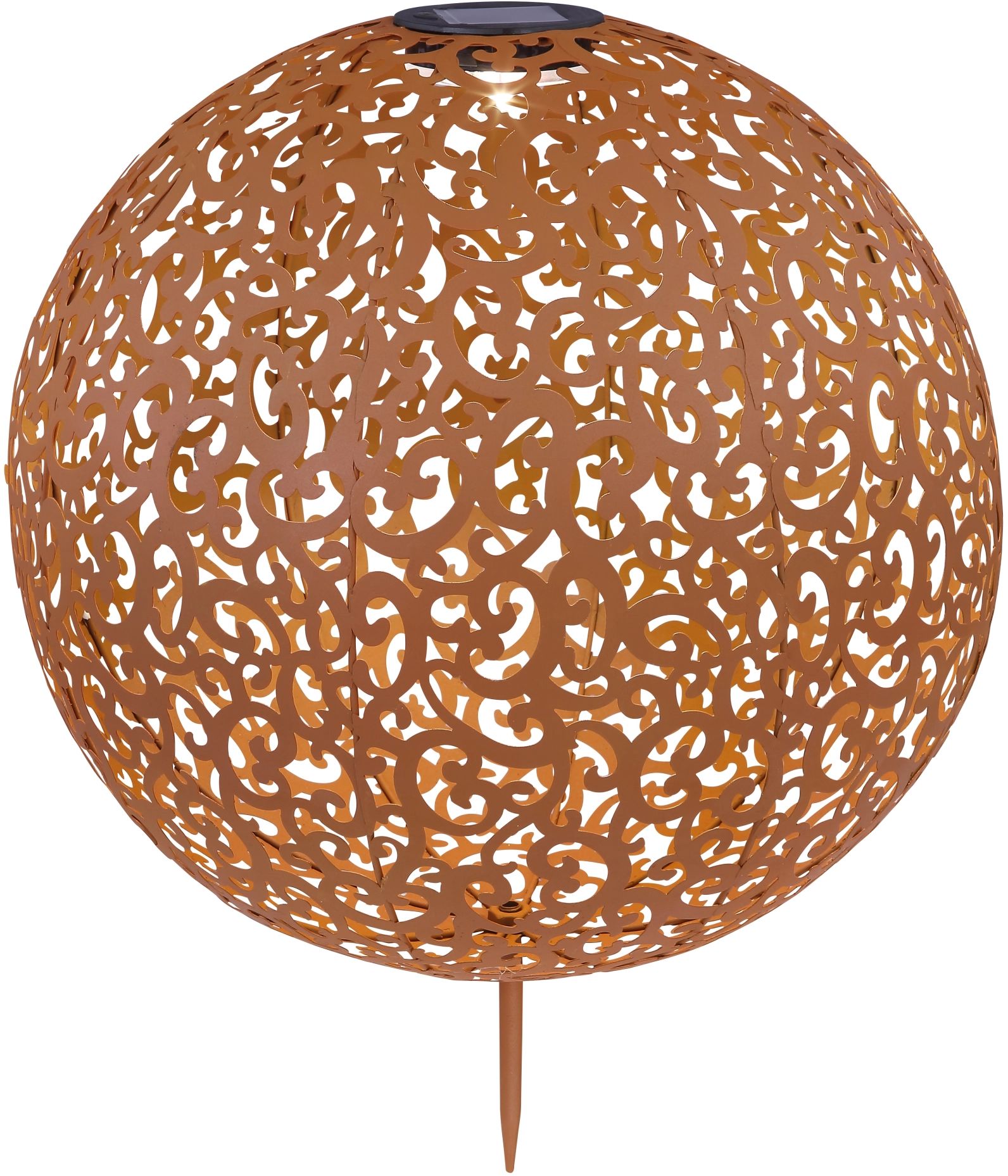 Darmowa Dostawa - Lampa solarna stojąca 1x0.12 W brązowa Globo Lighting Solar 33745R