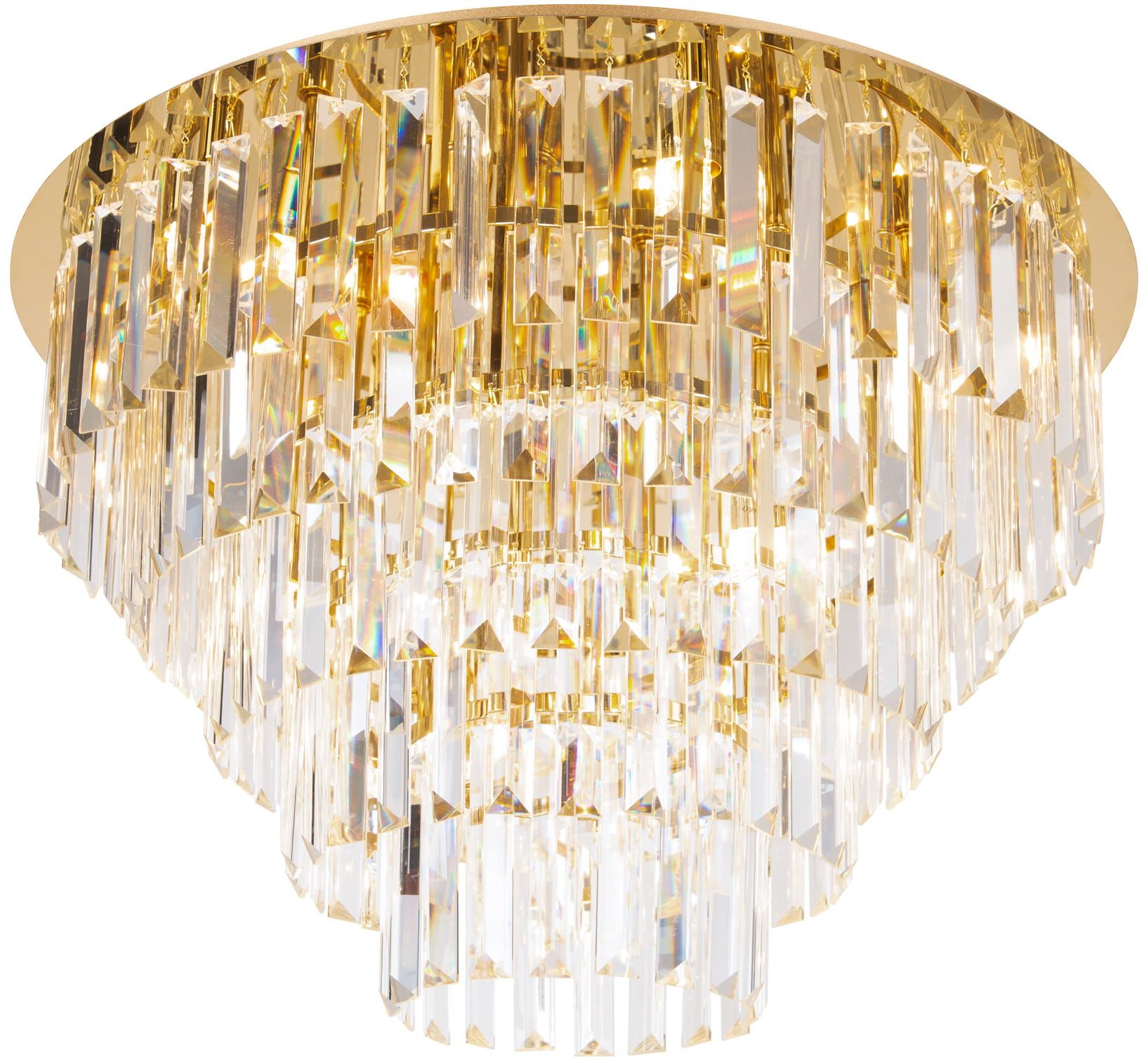 Darmowa Dostawa - Lampa podsufitowa powyżej 6x40 W złoty MaxLight Monaco C0206