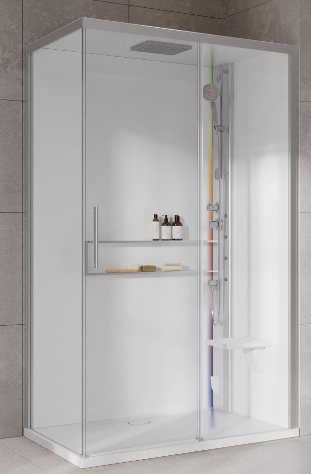 Darmowa Dostawa - Kabina z hydromasażem Novellini Glax G222P290DT51BB