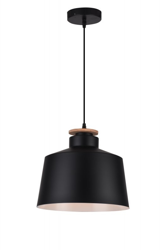 Darmowa Dostawa - Lampa wisząca 1x40 W czarna GTV Margus OSMARG10DEC