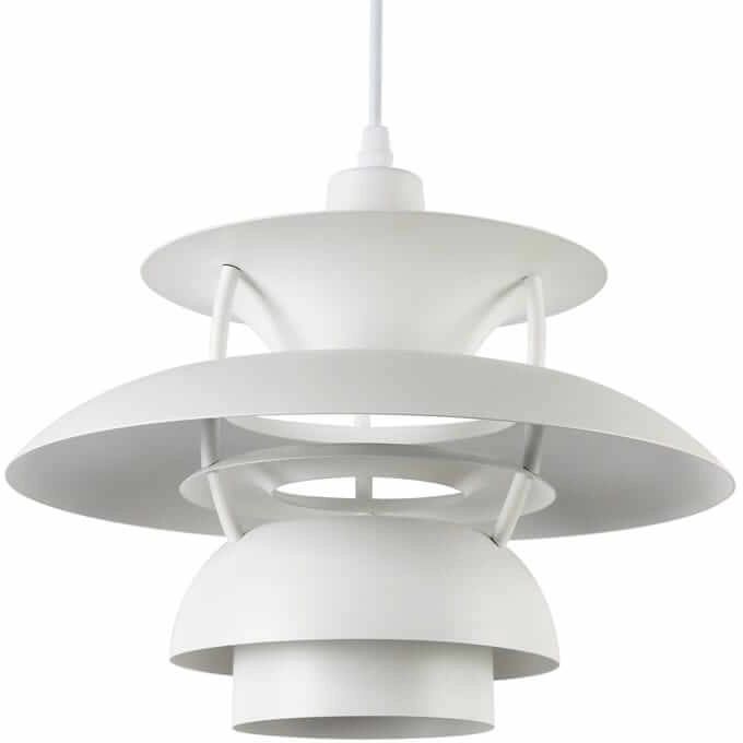 Darmowa Dostawa - Lampa wisząca 1x20 W biała Abruzzo Retro ABRAPPLEW