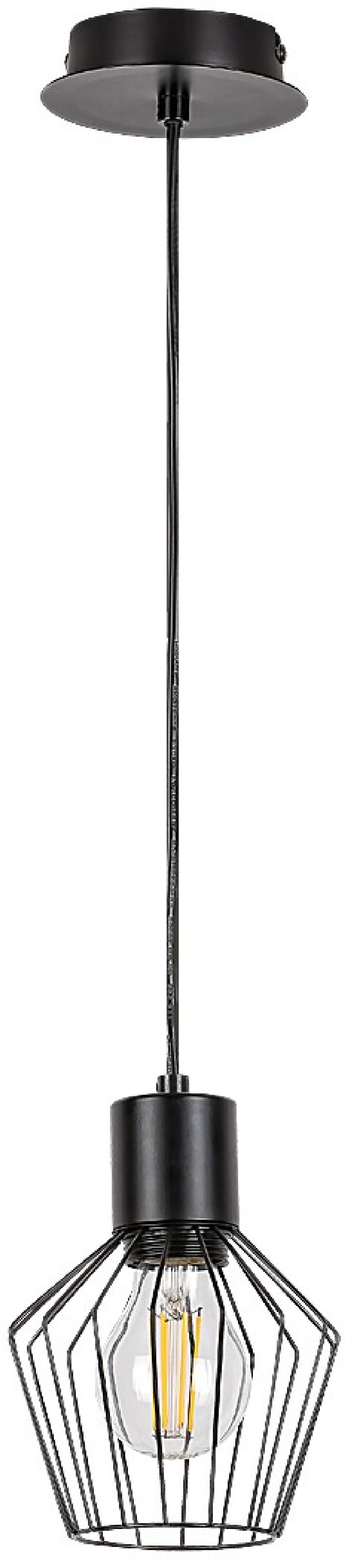 Darmowa Dostawa - Lampa wisząca 1x40 W czarna Rabalux Belano 3539