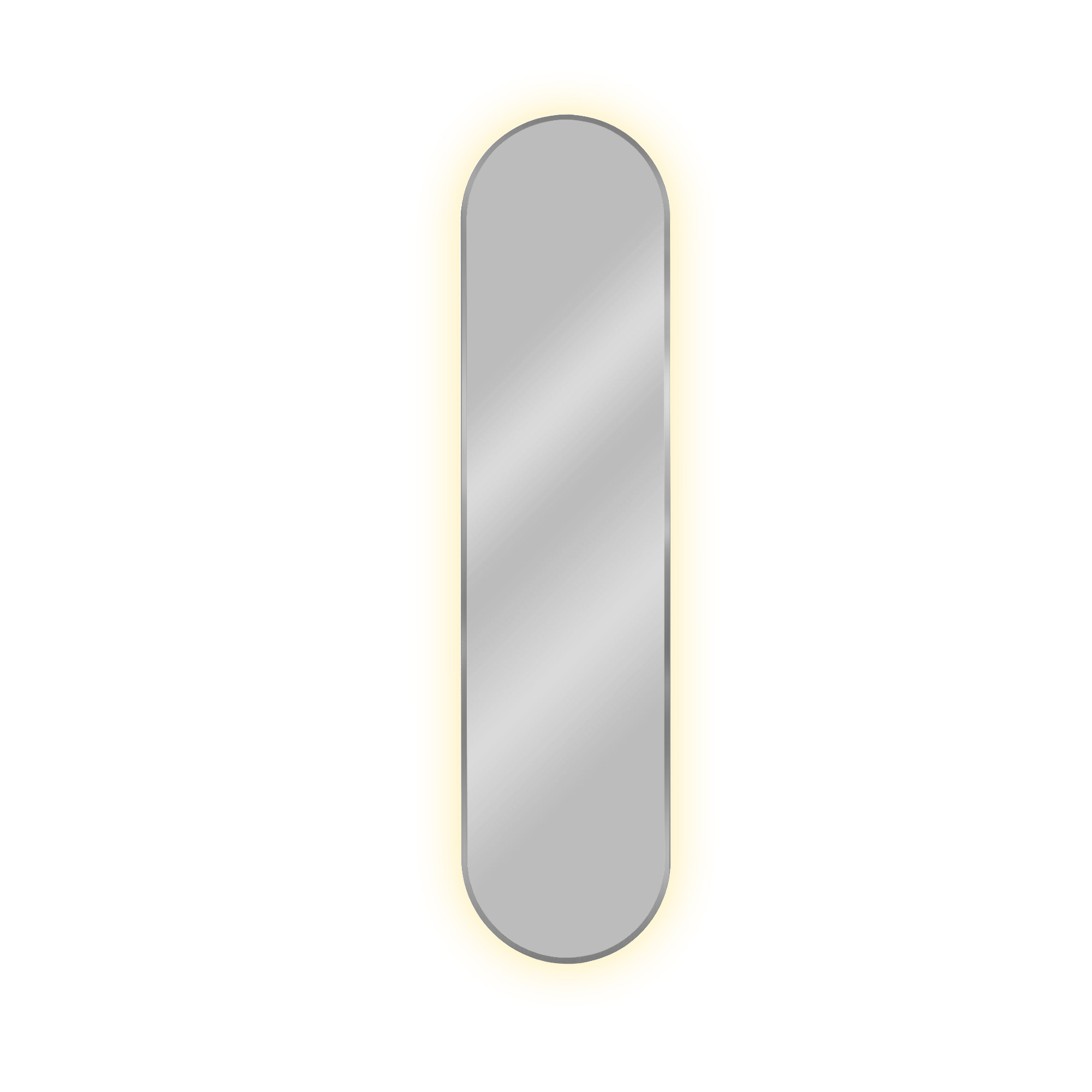 Darmowa Dostawa - Lustro 40x60 cm owalne srebrny Baltica Design Tiny Border Pastille 5904107926162