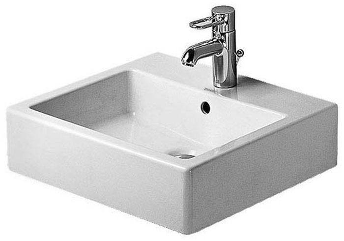 Darmowa Dostawa - Umywalka 50x47 cm prostokątna meblowa biała Duravit Vero 04545000001