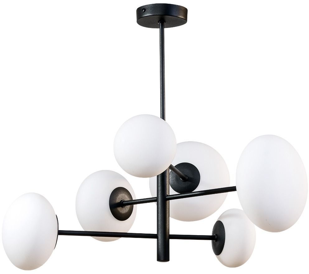 Darmowa Dostawa - Lampa podsufitowa 6x5 W czarna Zuma Line Omi 1196