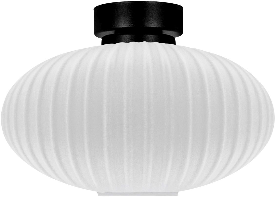 Darmowa Dostawa - Lampa podsufitowa 1x15 W biała-czarna Kaja Peso K5671