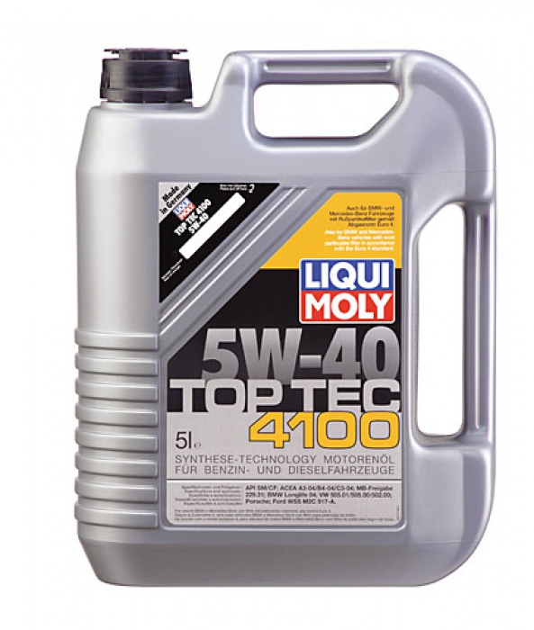 LIQUI MOLY TOP TEC 4100 5W40 5L - Petrostar