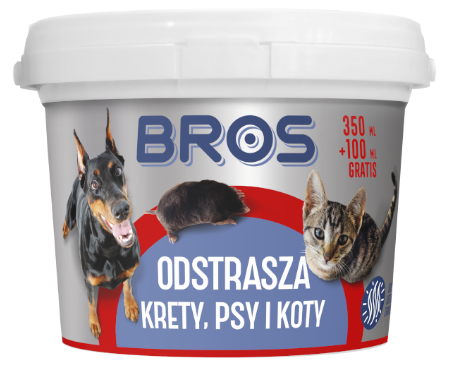 BROS ODSTRASZACZ KOTÓW PSÓW KRETÓW 450ml - Petrostar