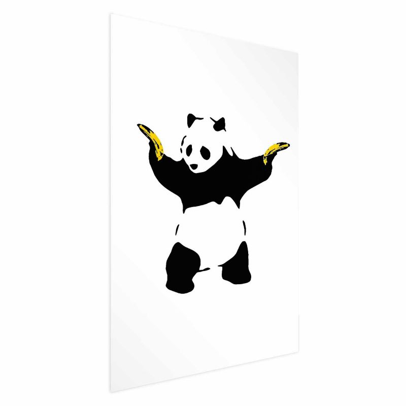 Plakat Artgeist Panda with Guns 60x90 cm bez ramy 1 szt