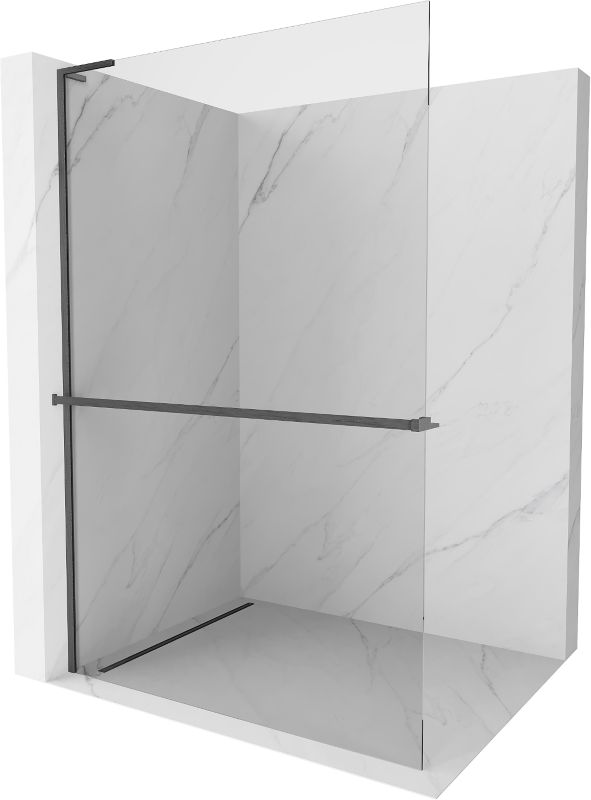 Ścianka prysznicowa Mexen Kioto+ gun gray 70x200 cm 800-070-123-66-001 szt.