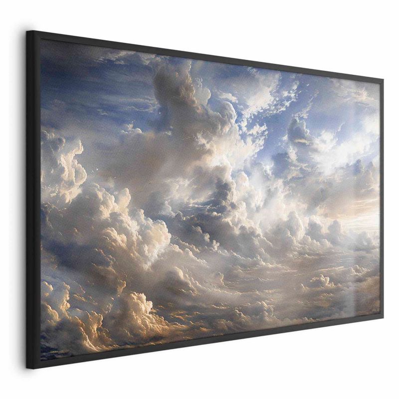Plakat Artgeist Refleksy na chmurach 30x21 cm z ramą czarną 1 szt