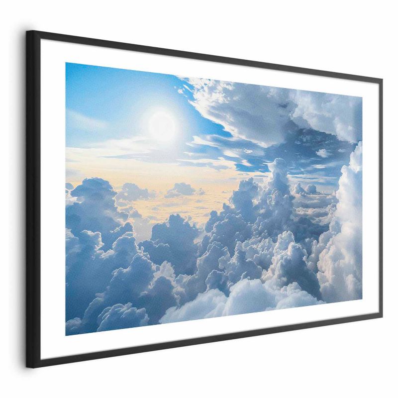 Plakat Artgeist Symfonia Światła 90x60 cm z ramą czarną 1 szt
